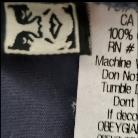 🔷️OBEY Dissenters Union Crewneck Graphic Tee🔷️ - Picture 4 of 4